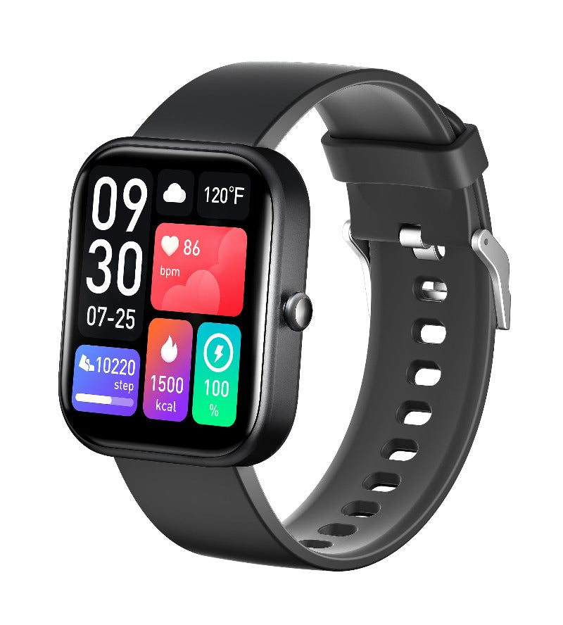 Best Android/Iphone Smart Watch for Seniors 2025 Smart Watch Blood Pressure 2" HD Touchscreen, Bluetooth Calling Fitness Tracker, Health Monitor Heart Rate/Sleep Tracking WAUTTON