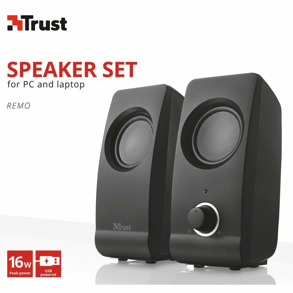 PC Speakers Trust Remo 16 W Trust