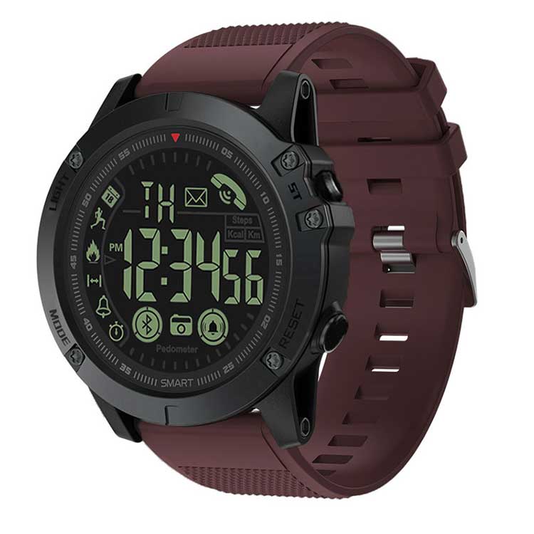 Smart Watch for Men, 5ATM Waterproof Smartwatch for Android and iOS Phones, Fitness Tracker Watch with 100+ Sports Modes WAUTTON