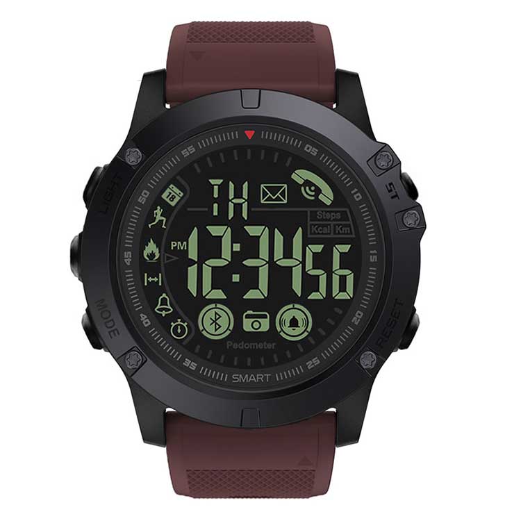 Smart Watch for Men, 5ATM Waterproof Smartwatch for Android and iOS Phones, Fitness Tracker Watch with 100+ Sports Modes WAUTTON