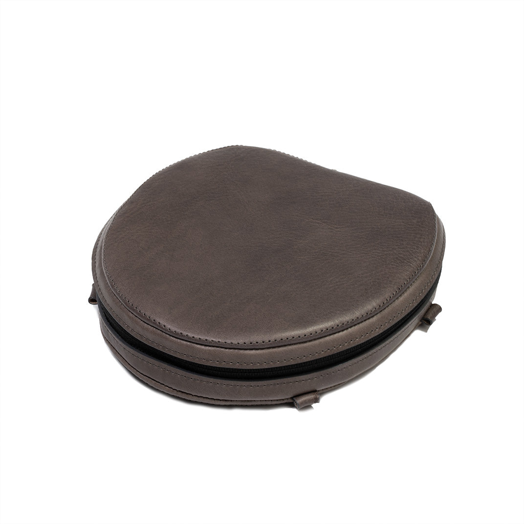 Leather Case for AirPods Max (Gray) Geometric Goods