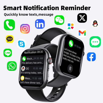 Best ECG Smart Watch of 2025 With Blood Pressure Monitor+Blood Glucose Monitoring Wautton Outdoor Gear