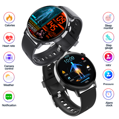 ECG monitor Smart Watch Non Invasive Blood Glucose Smart Watch with Blood Component Analysis Wautton Outdoor Gear