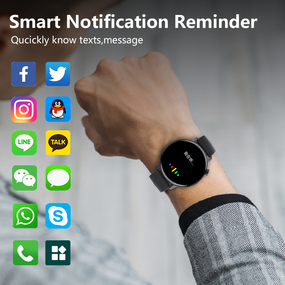 ECG monitor Smart Watch Non Invasive Blood Glucose Smart Watch with Blood Component Analysis Wautton Outdoor Gear