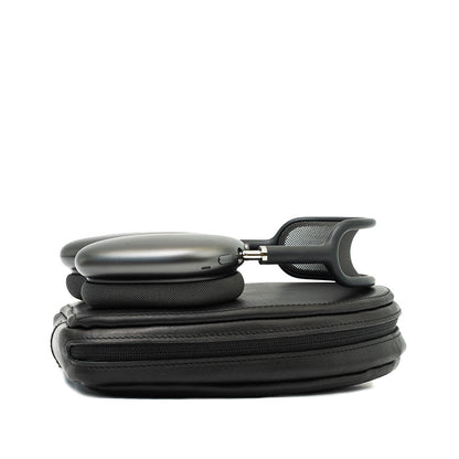 Leather Case for AirPods Max (Black) Geometric Goods