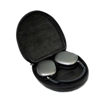 Leather Case for AirPods Max (Black) Geometric Goods
